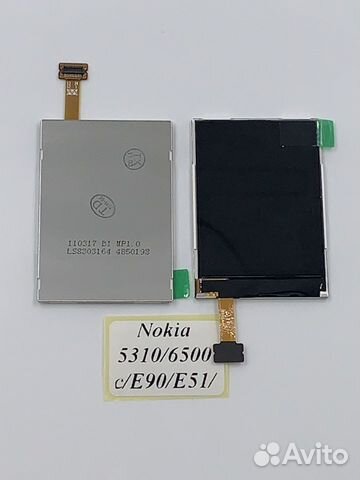 Дисплей Nokia 3120/3600/5310/6500Classic/E90/E51