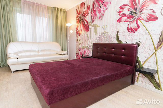 

1-к. квартира, 45 м², 2 кровати