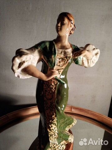 Скульптура старая Гжель 