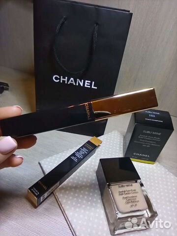 Набор косметики Шанель в фирменном пакете