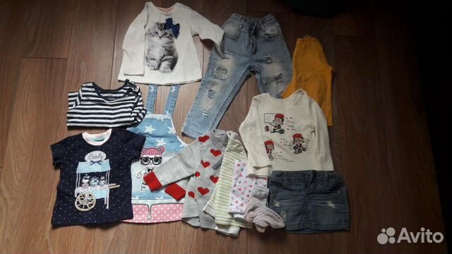 Пакет на девочку 74-86