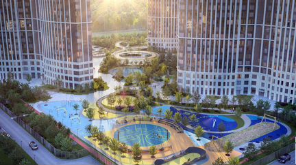 Квартира-студия, 65.9 м², 29/39 эт.