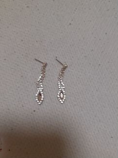 Свадебные серьги