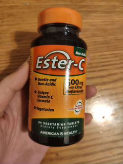 American Health Ester C 500, Эстер С 90 веганских