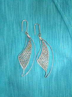 Серьги серебро винтаж