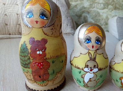 Матрешка 5 кукол
