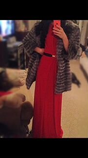 Шуба из чернобурки