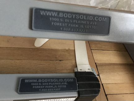 Body Solid Стойка + скамья + олимп. гриф + блины