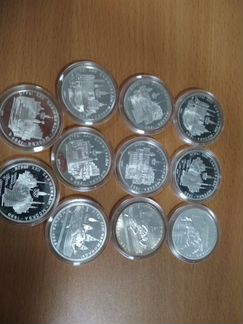 Монеты Олимпиада-80 серебро