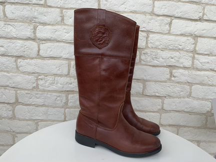 Кожаные сапоги Zara р33 и 34