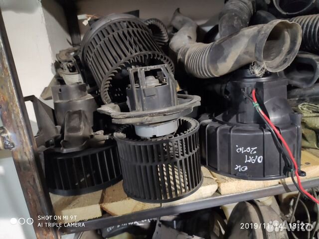 Мотор печки опель