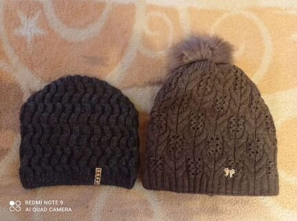 Осенняя и зимняя шапки