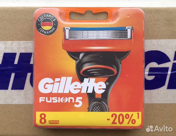 Gillette fusion5 кассеты лезвия для бритья ориг