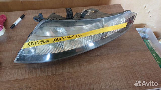 Фара левая Honda Civic 8 2007