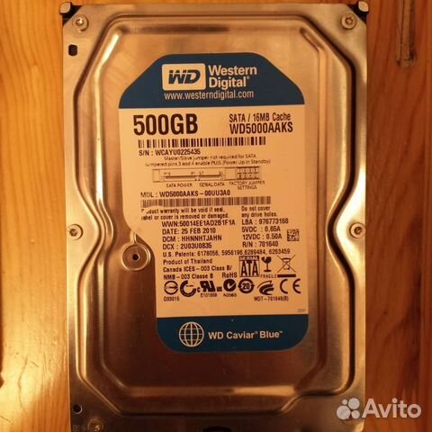 Жесткий диск 500 гб, 160 гб