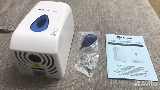 Электросушилка для рук merida TOP