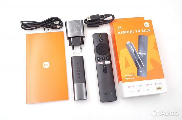 Тв-адаптер Xiaomi Mi TV Stick 4K (MDZ-27-AA)