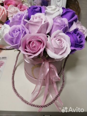 Букет из мыльных цветов для мамы, бабушки, подруги