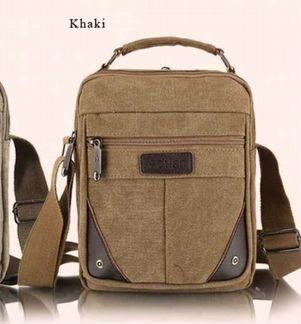 Мужская холщовая сумка