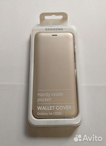 Новый оригинальный чехол на Samsung Galaxy A6