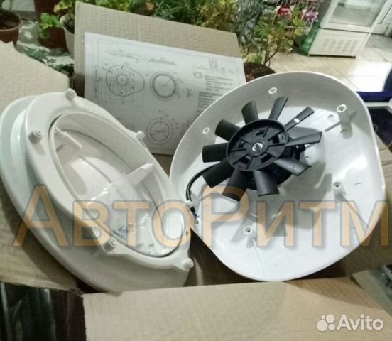 Накрышная вытяжка на крышу грибок в фургон автобус