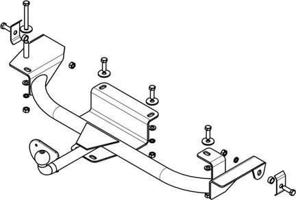 Фаркоп для Daewoo Nexia