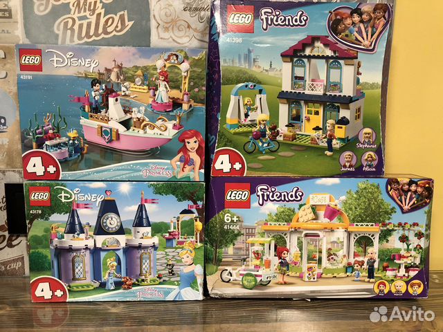 Наборы Lego Disney Princess и Friends