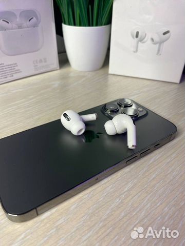 AirPods Pro (новые+чехол+шумоподавление)