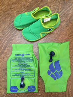 Тапочки для плавания,нарукавники