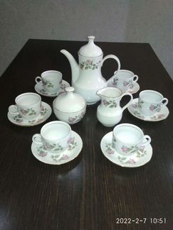 Сервиз кофейный, производство GDR