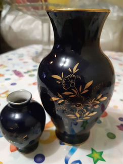 Ваза кобальт