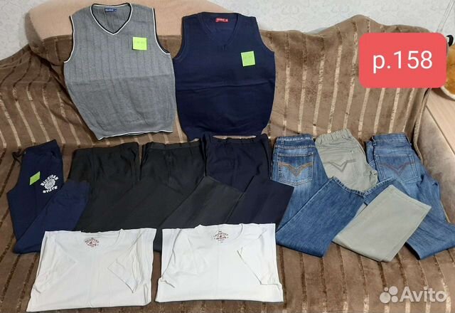 Вещи на мальчика пакетом из 11шт на р.158