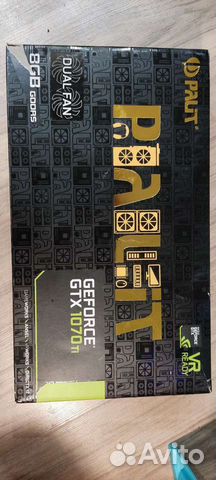Видеокарта gtx 1070 ti 8gb