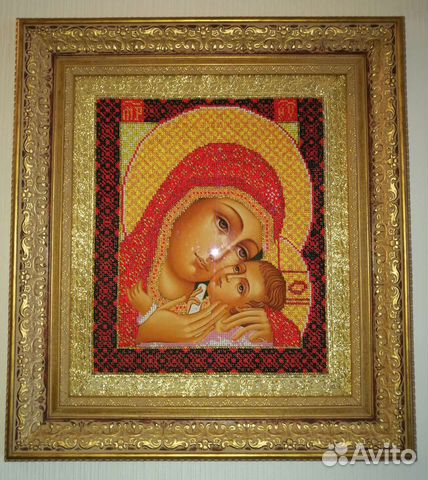 Вышивка бисером иконы