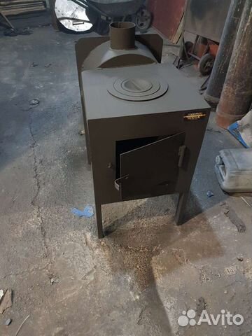 Печь дровяная садовая