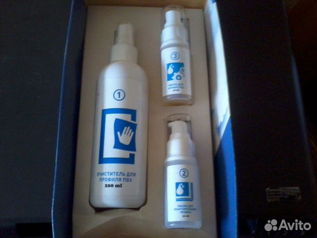 Набор по уходу за окнами пвх