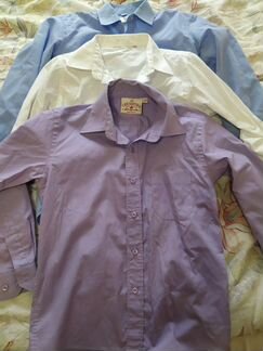 Школьные рубашки 122-128