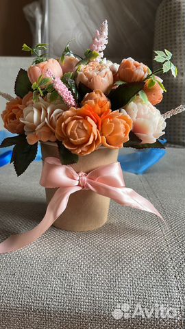 Мыльный букет