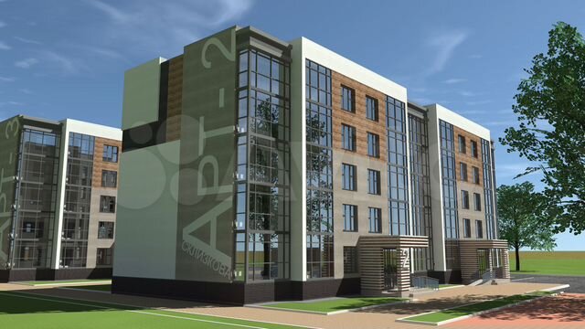 2-к. квартира, 73,6 м², 3/5 эт.