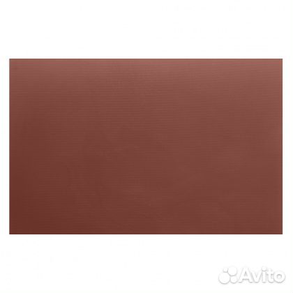 Доска разделочная 500х350х18 мм коричневый полипро