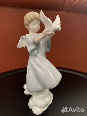 Lladro ангел фарфор статуэтка