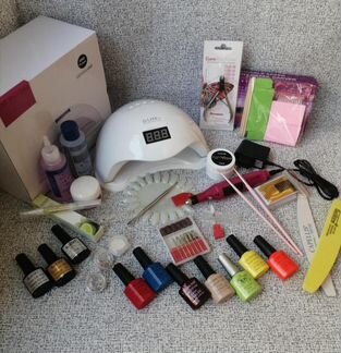 Набор для шеллака и наращивания новый