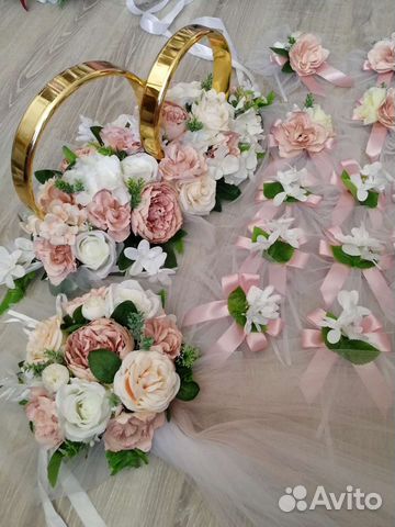 Украшения для автомобилей на свадьбу