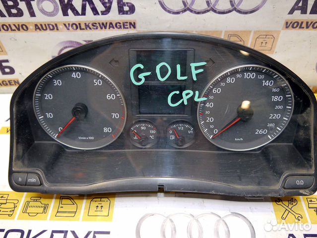 Панель приборов VW Гольф 5 2.0 2004+