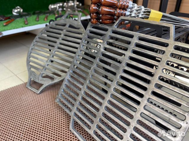 Чугунная решетка гриль
