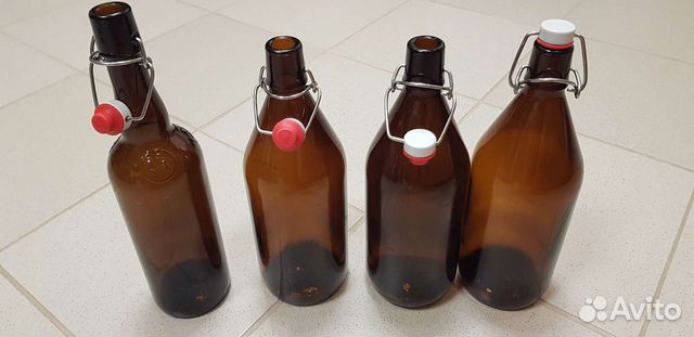 Бутылка с бугельной крышкой