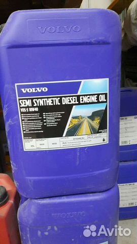 Моторное масло Volvo VDS-3 10w40 20л