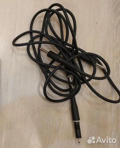 Чехол для электрогитары + кабели с переходником