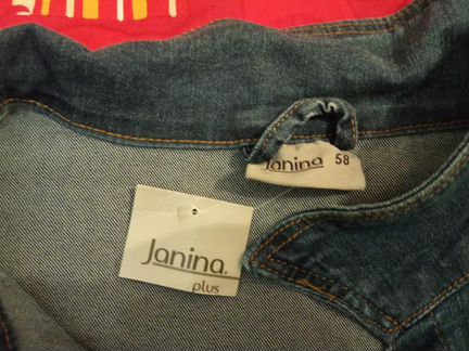 Куртка джинсовая новая немецкая xxxxl (64-66 рр)