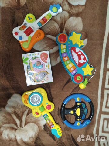 Игрушки развивающие музыкальные